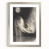 Mysterious Gothic Figure - Dark Gothic Art Canvas | Vintage Gothic Print