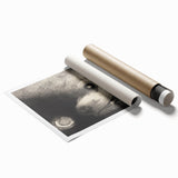 Mysterious Gothic Figure - Dark Gothic Art Canvas | Vintage Gothic Print