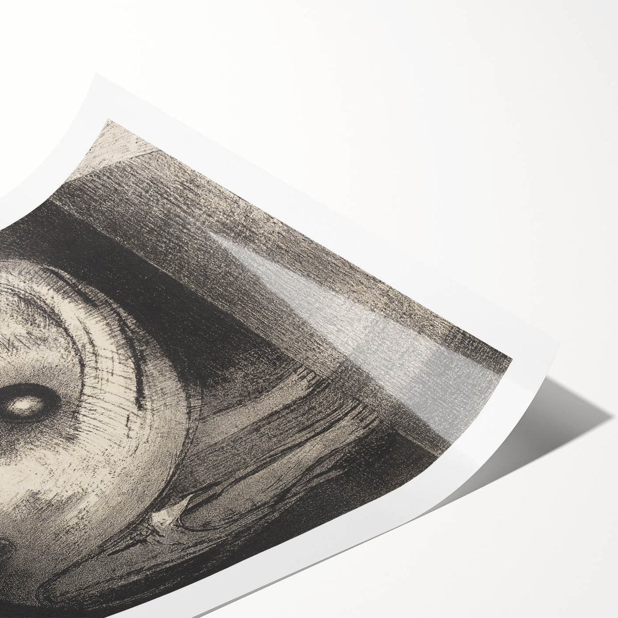 Mysterious Gothic Figure - Dark Gothic Art Canvas | Vintage Gothic Print