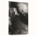 Medieval Gothic Canvas - Mysterious Dark Decor Style Wall Art