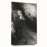 Medieval Gothic Canvas - Mysterious Dark Decor Style Wall Art