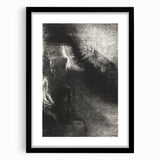 Medieval Gothic Canvas - Mysterious Dark Decor Style Wall Art