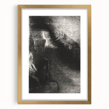 Medieval Gothic Canvas - Mysterious Dark Decor Style Wall Art