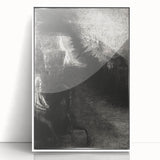 Medieval Gothic Canvas - Mysterious Dark Decor Style Wall Art