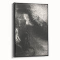 Medieval Gothic Canvas - Mysterious Dark Decor Style Wall Art