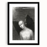 Dark Gothic Artworks - Winged Figure Vintage Gothic Print