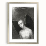 Dark Gothic Artworks - Winged Figure Vintage Gothic Print