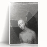 Dark Gothic Artworks - Winged Figure Vintage Gothic Print