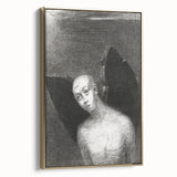 Dark Gothic Artworks - Winged Figure Vintage Gothic Print