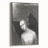 Dark Gothic Artworks - Winged Figure Vintage Gothic Print