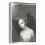 Dark Gothic Artworks - Winged Figure Vintage Gothic Print