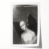 Dark Gothic Artworks - Winged Figure Vintage Gothic Print