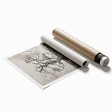 Medieval Gothic Canvas - Mysterious Path Dark Decor Style Art