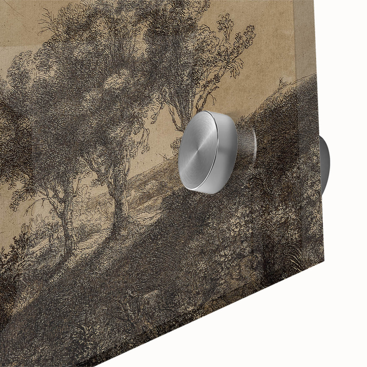 Medieval Gothic Canvas - Dramatic Landscape Art for Gothic Wall Decor
