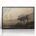 Medieval Gothic Canvas - Dramatic Landscape Art for Gothic Wall Decor