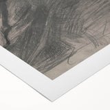 Gothic Wall Art - Mysterious Shadowy Portrait Dark Decor Style