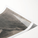 Gothic Wall Art - Mysterious Shadowy Portrait Dark Decor Style