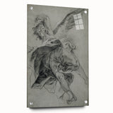 Vintage Gothic Prints - Angelic Figure Medieval Gothic Canvas