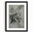 Vintage Gothic Prints - Angelic Figure Medieval Gothic Canvas