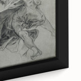 Vintage Gothic Prints - Angelic Figure Medieval Gothic Canvas