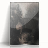 Medieval Gothic Canvas - Dark Knight Vintage Gothic Print