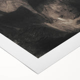 Medieval Gothic Canvas - Dark Knight Vintage Gothic Print