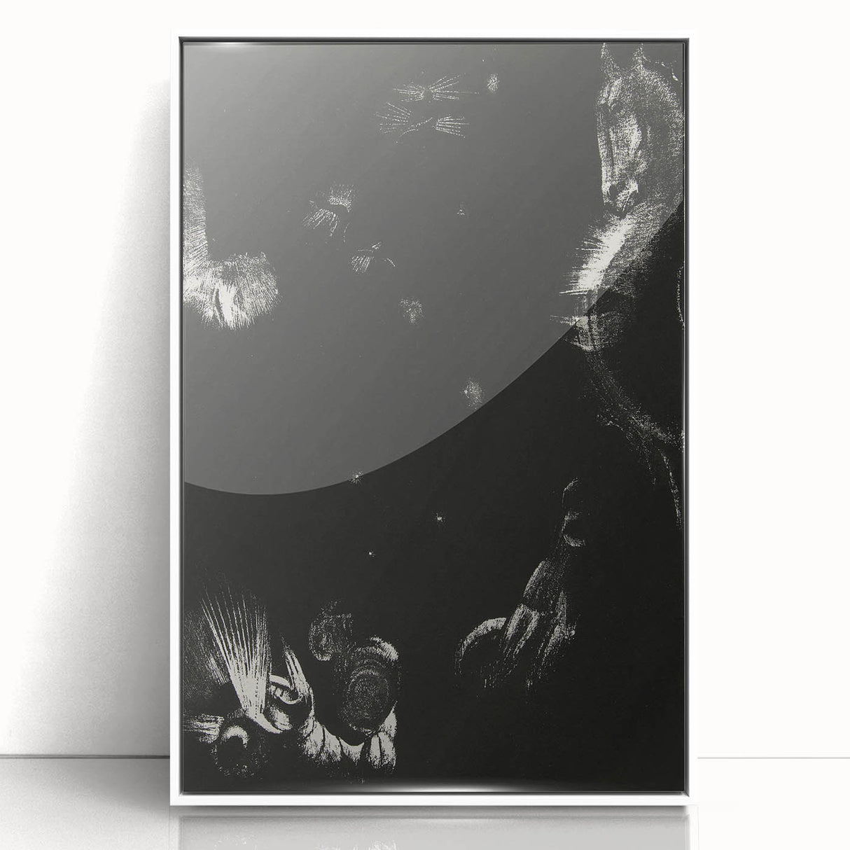 Dark Decor Style - Celestial Gothic Art Print on Canvas