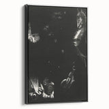 Dark Decor Style - Celestial Gothic Art Print on Canvas