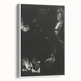 Dark Decor Style - Celestial Gothic Art Print on Canvas