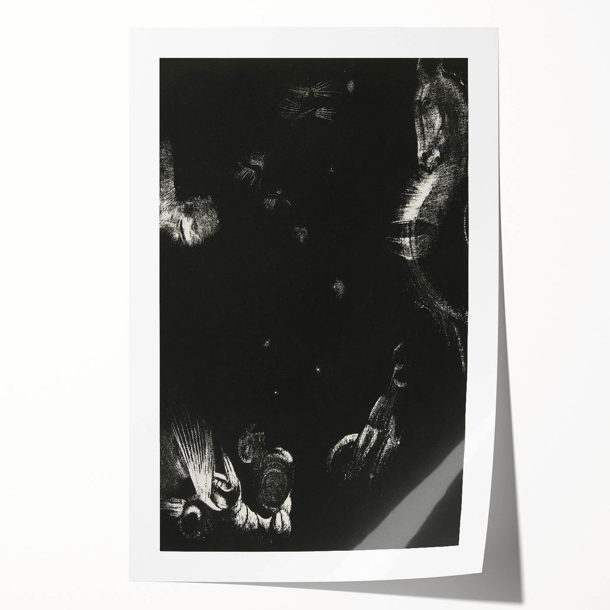 Dark Decor Style - Celestial Gothic Art Print on Canvas