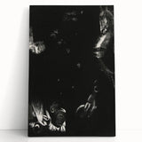 Dark Decor Style - Celestial Gothic Art Print on Canvas