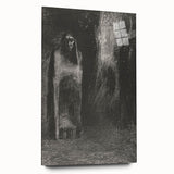 Vintage Gothic Prints - Mysterious Medieval Gothic Canvas Wall Art
