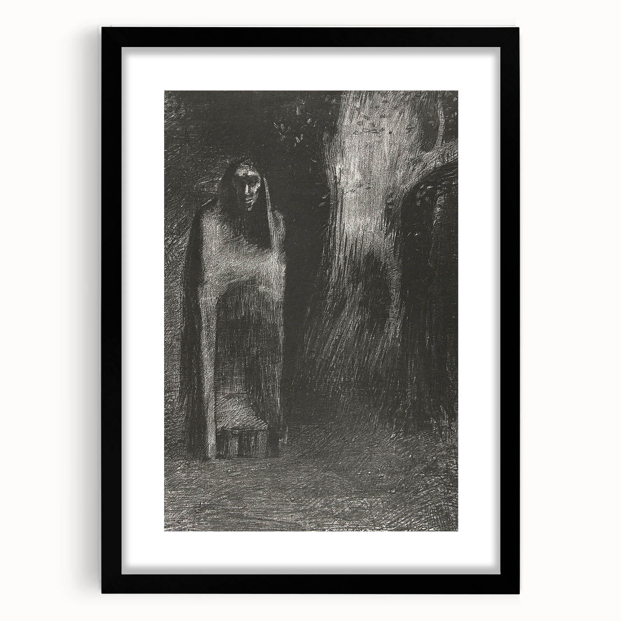 Vintage Gothic Prints - Mysterious Medieval Gothic Canvas Wall Art