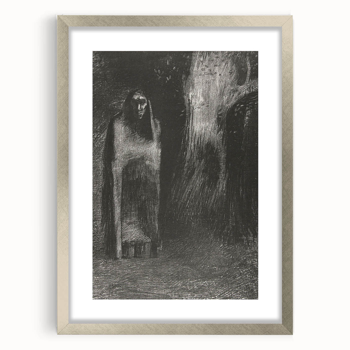 Vintage Gothic Prints - Mysterious Medieval Gothic Canvas Wall Art