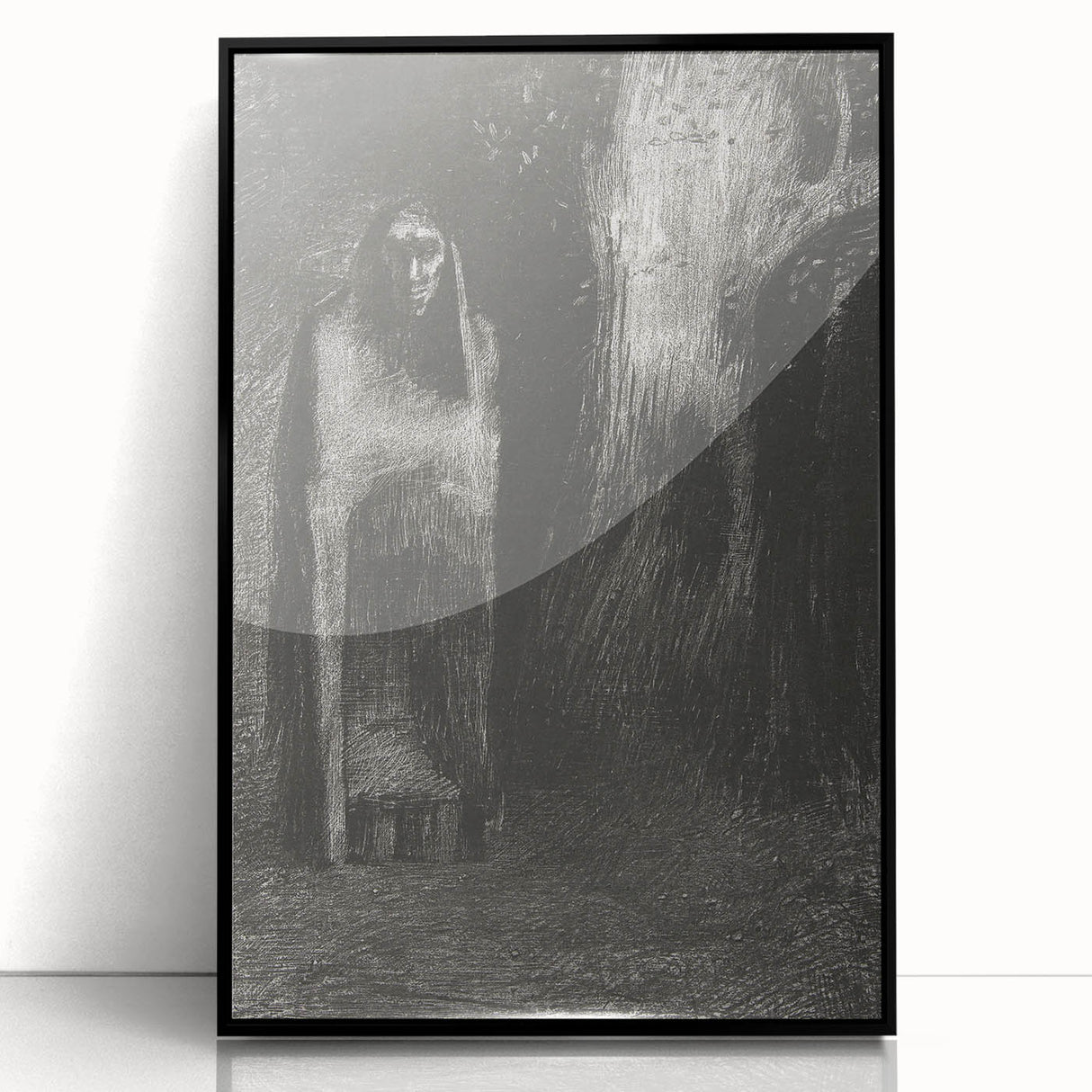 Vintage Gothic Prints - Mysterious Medieval Gothic Canvas Wall Art