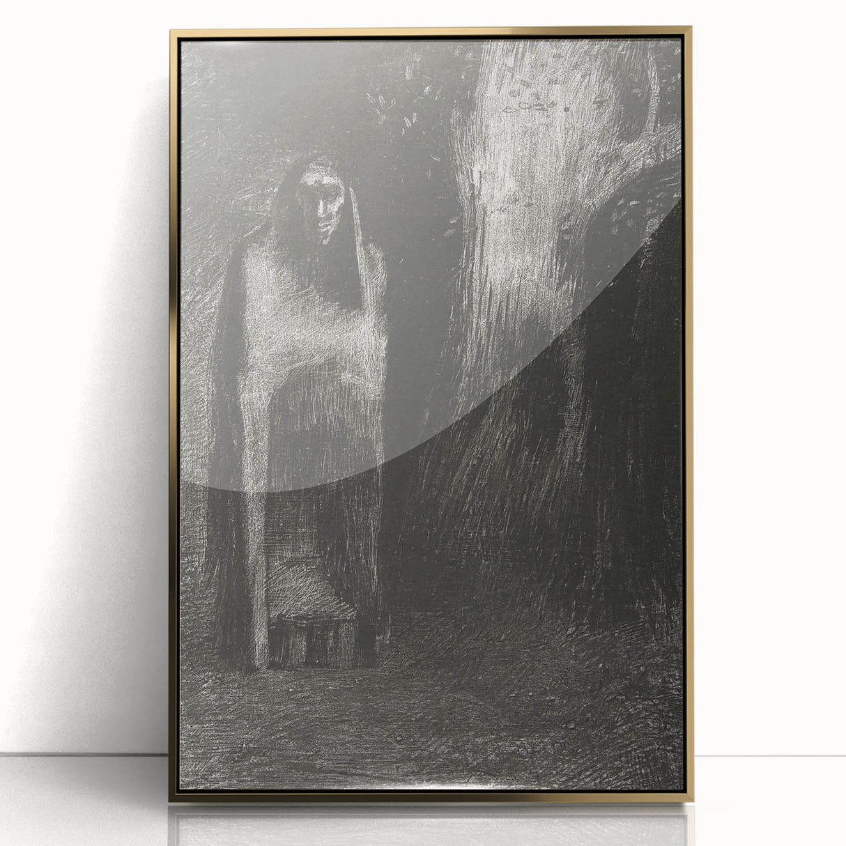 Vintage Gothic Prints - Mysterious Medieval Gothic Canvas Wall Art
