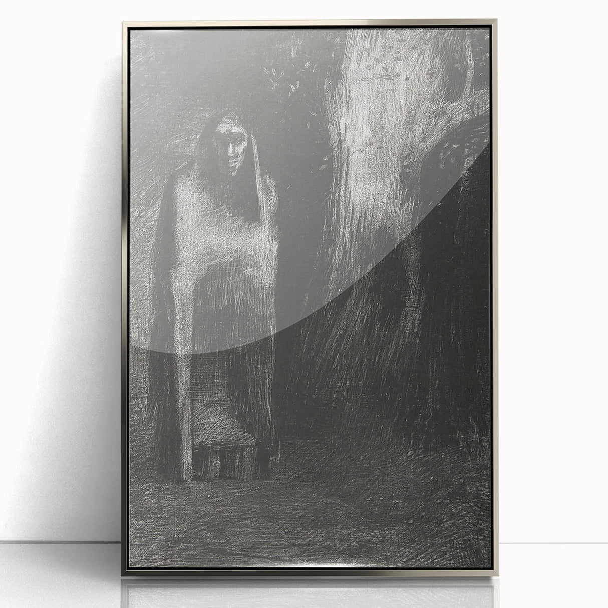 Vintage Gothic Prints - Mysterious Medieval Gothic Canvas Wall Art