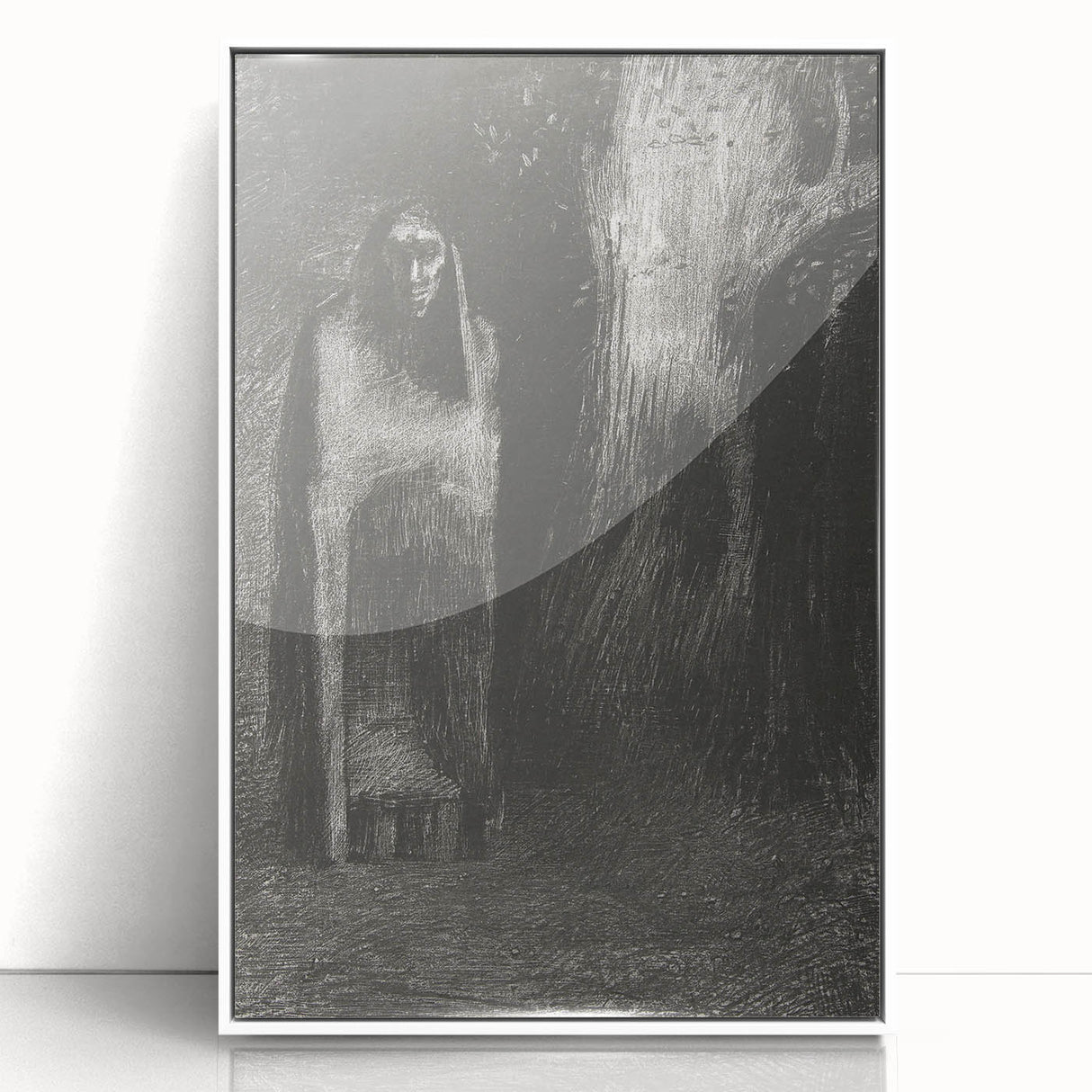 Vintage Gothic Prints - Mysterious Medieval Gothic Canvas Wall Art