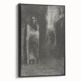 Vintage Gothic Prints - Mysterious Medieval Gothic Canvas Wall Art