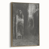 Vintage Gothic Prints - Mysterious Medieval Gothic Canvas Wall Art