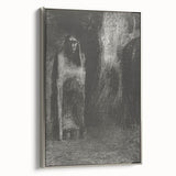 Vintage Gothic Prints - Mysterious Medieval Gothic Canvas Wall Art