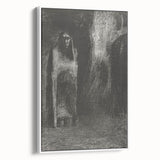 Vintage Gothic Prints - Mysterious Medieval Gothic Canvas Wall Art