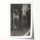 Vintage Gothic Prints - Mysterious Medieval Gothic Canvas Wall Art