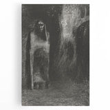 Vintage Gothic Prints - Mysterious Medieval Gothic Canvas Wall Art