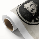 Vintage Gothic Prints - Edgar Allan Poe Portrait Gothic Canvas Art