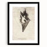 Gothic Artworks - Arachne Illustration Dark Medieval Gothic Canvas Print