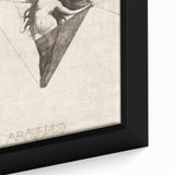 Gothic Artworks - Arachne Illustration Dark Medieval Gothic Canvas Print