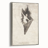 Gothic Artworks - Arachne Illustration Dark Medieval Gothic Canvas Print