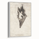 Gothic Artworks - Arachne Illustration Dark Medieval Gothic Canvas Print