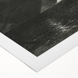 Dark Decor Style - Surreal Gothic Moon and Angel Gothic Canvas Print